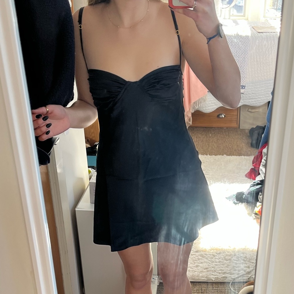 Two Bodies Black mini dress